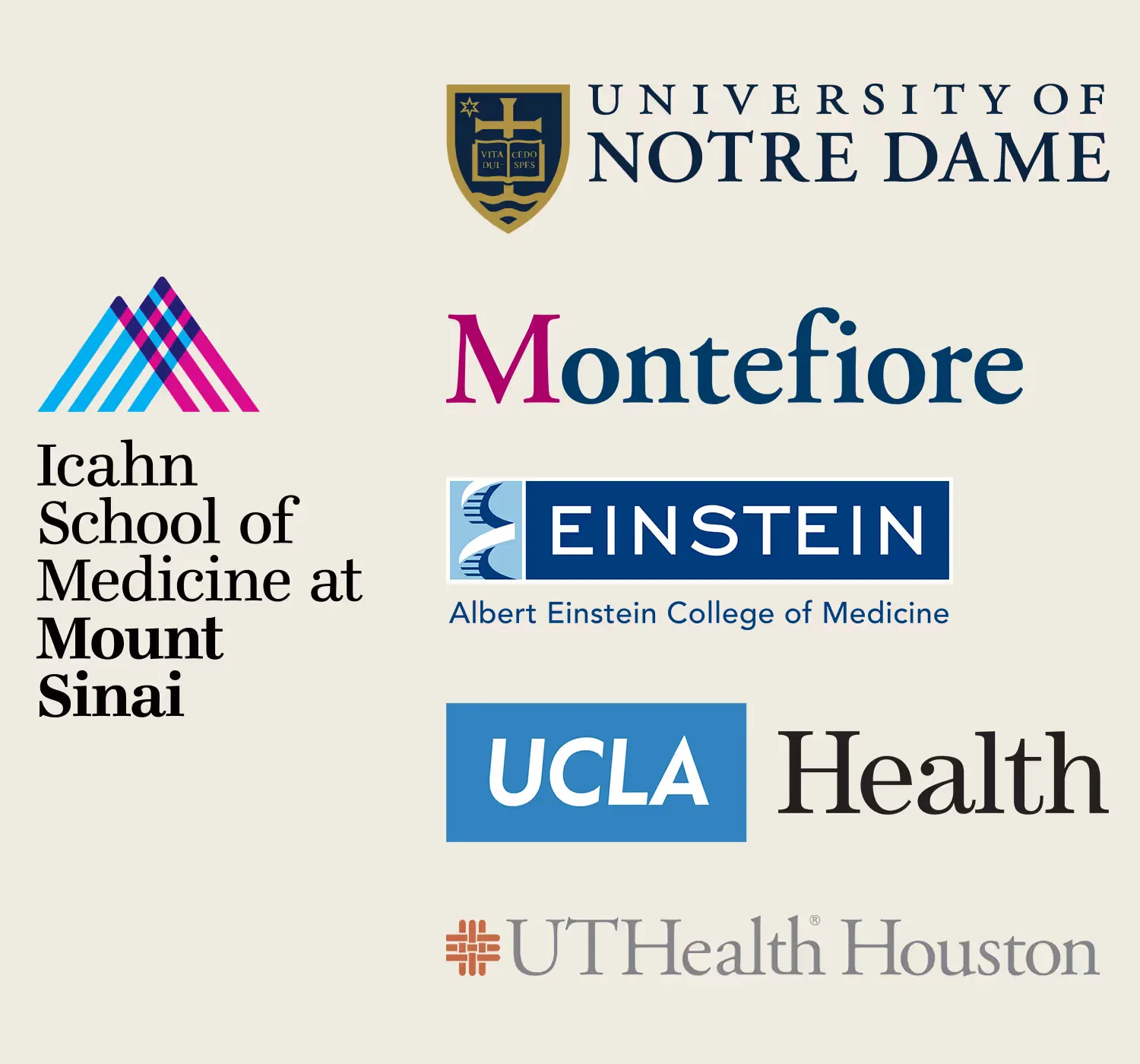 Education institution logos